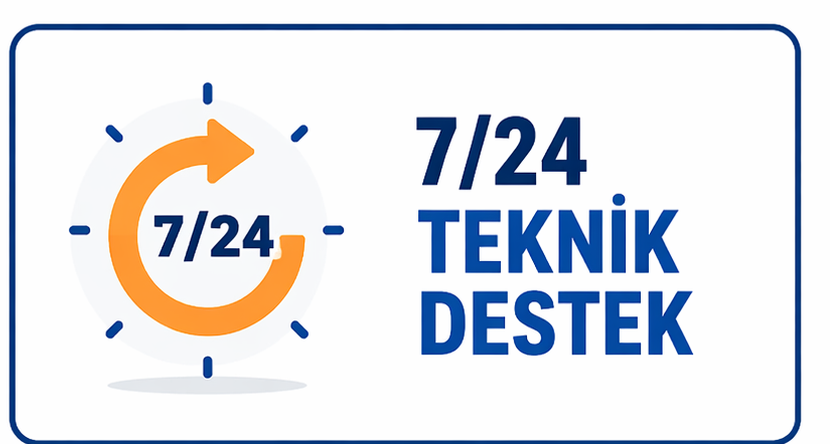 7-24 Teknik Destek